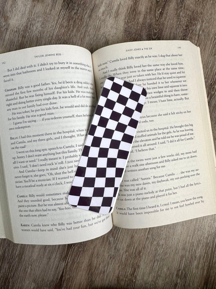 Colorful Checkered Bookmarks