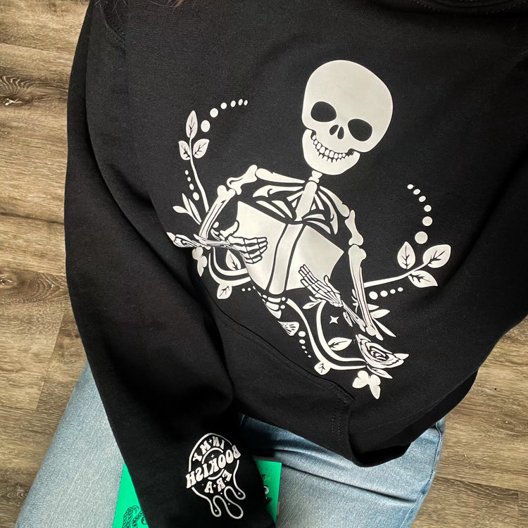 In My Bookish Era Hoodie – Cozy Unisex Bookish Sweatshirt