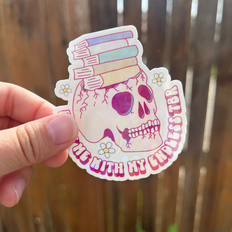 Bury Me With My TBR Sticker