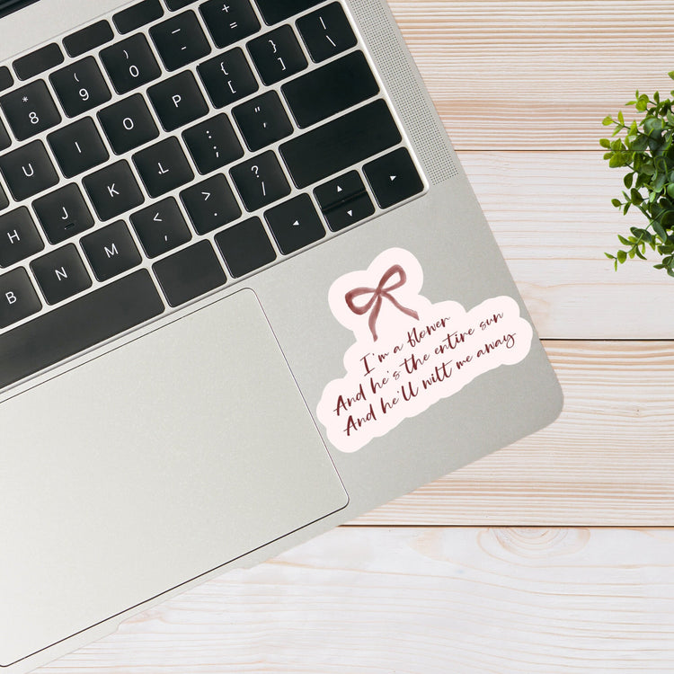 I'm a Flower Sticker