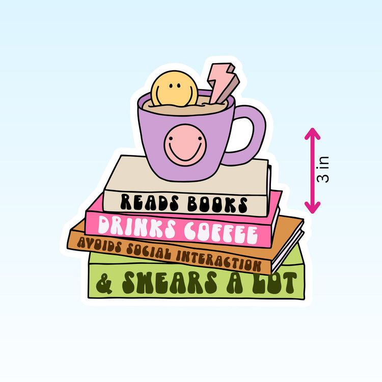 Introvert Kindle Sticer