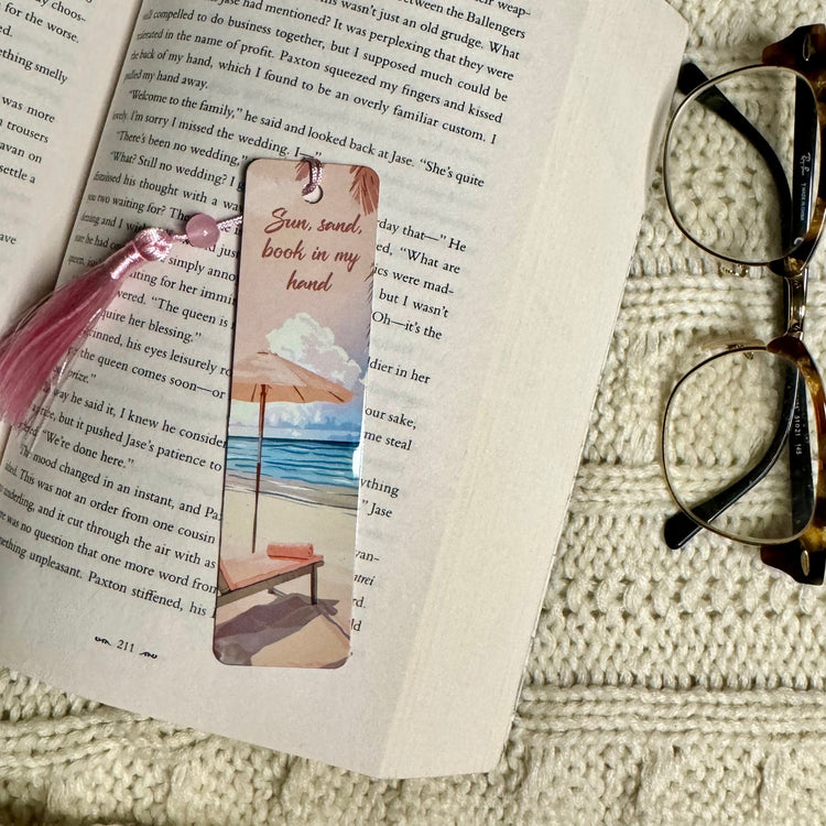 Beach Bookmark