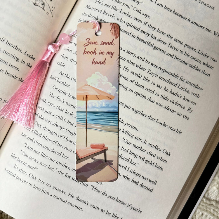 Beach Bookmark