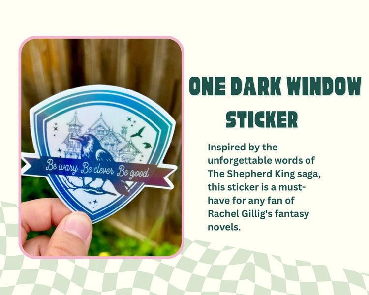 Be Wary, Be Clever, Be Good Sticker