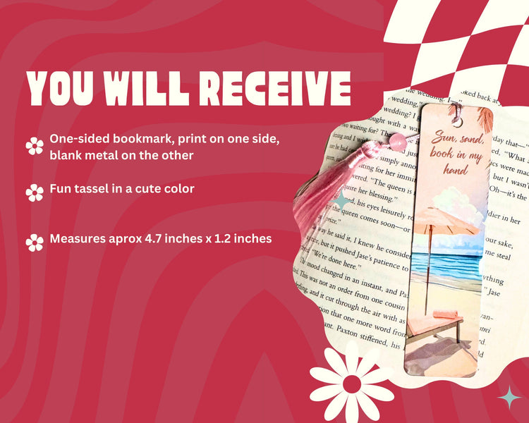 Beach Bookmark