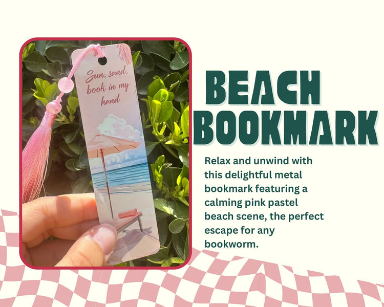 Beach Bookmark