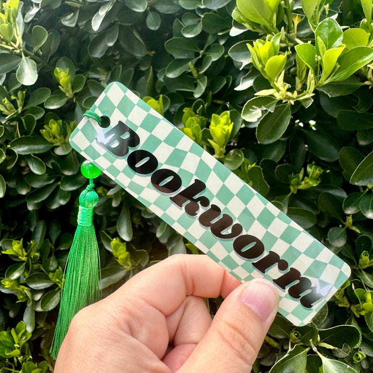 Checkered Bookmark