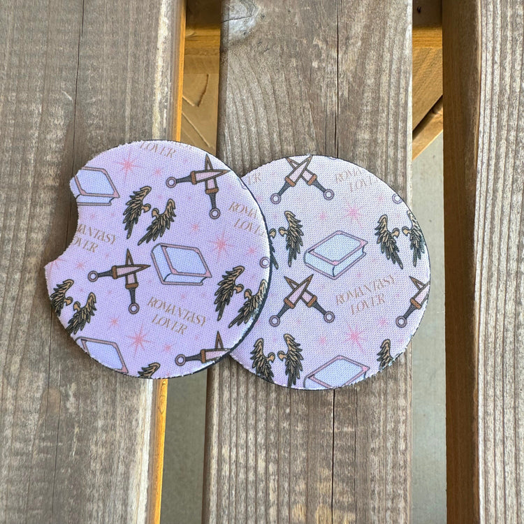Romantasy Car Coasters
