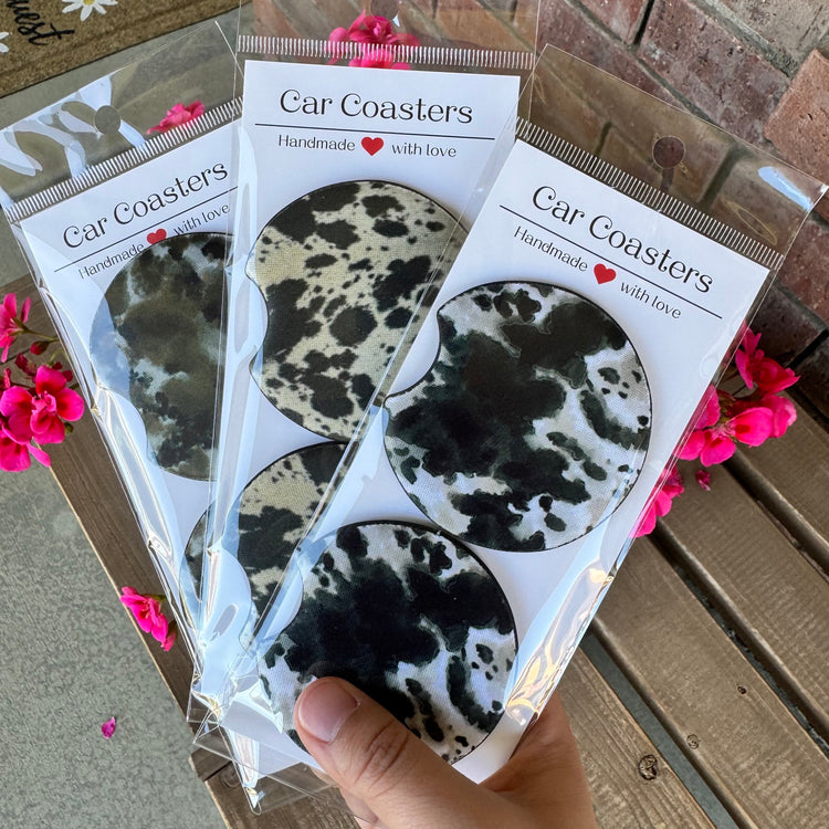 Cowgirl Car Coasters