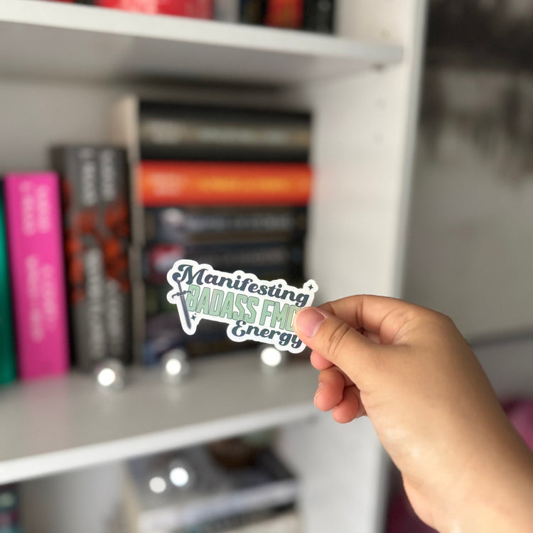 Manifest Badass Energy Kindle Sticker