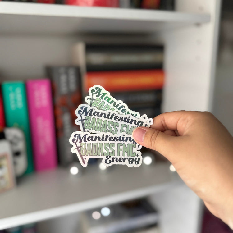 Manifest Badass Energy Kindle Sticker
