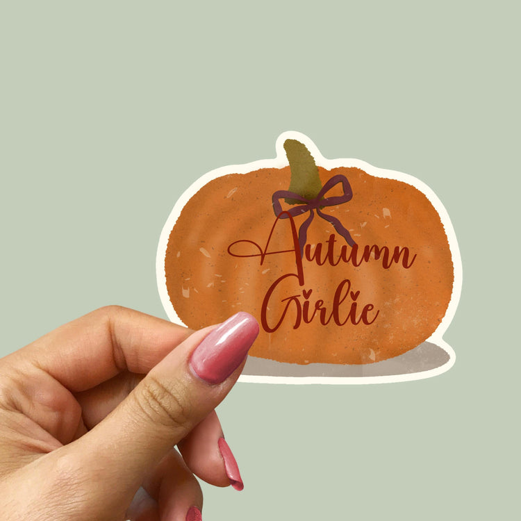 Cozy Pumpkin Sticker