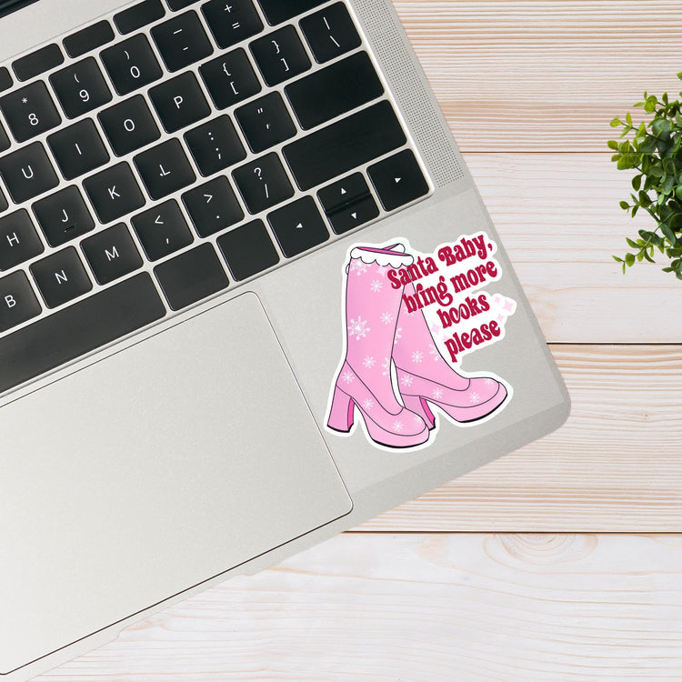 Santa Baby Christmas Sticker