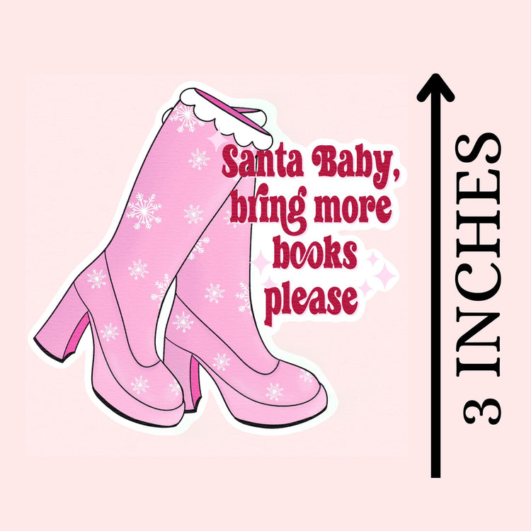 Santa Baby Christmas Sticker
