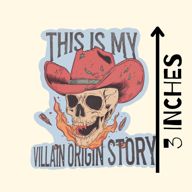 In my Villain Era Sticker
