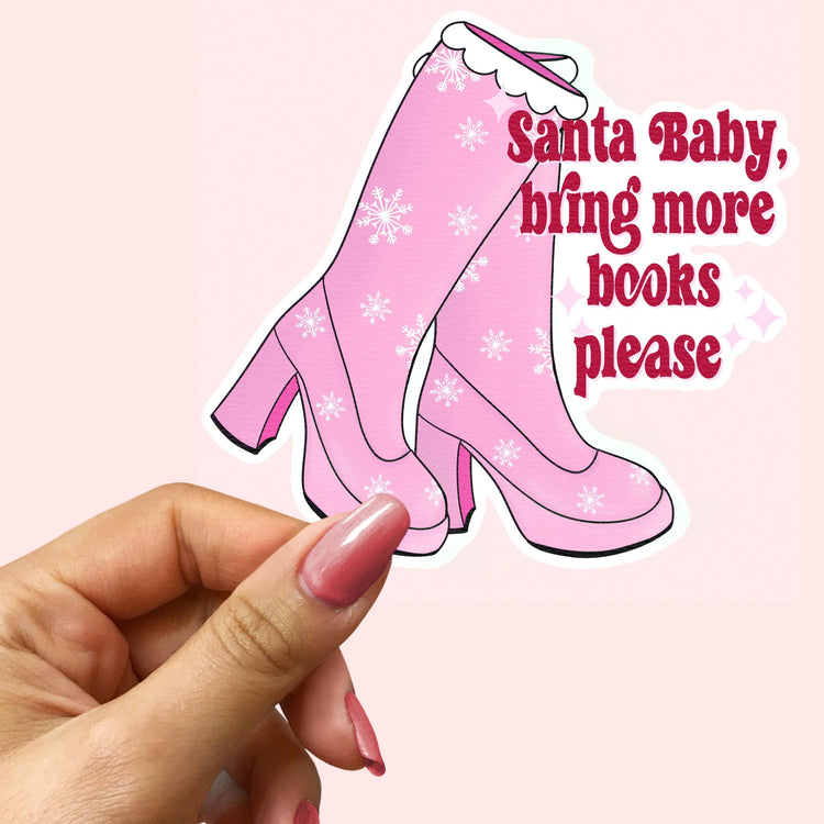 Santa Baby Christmas Sticker