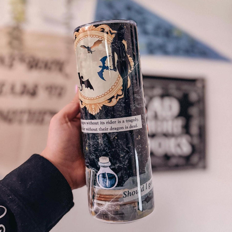 Fourth Wing Inspired Travel Mug
