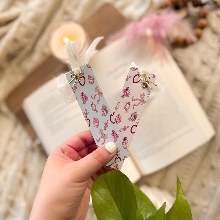 Coquette Ribbon Bookmark