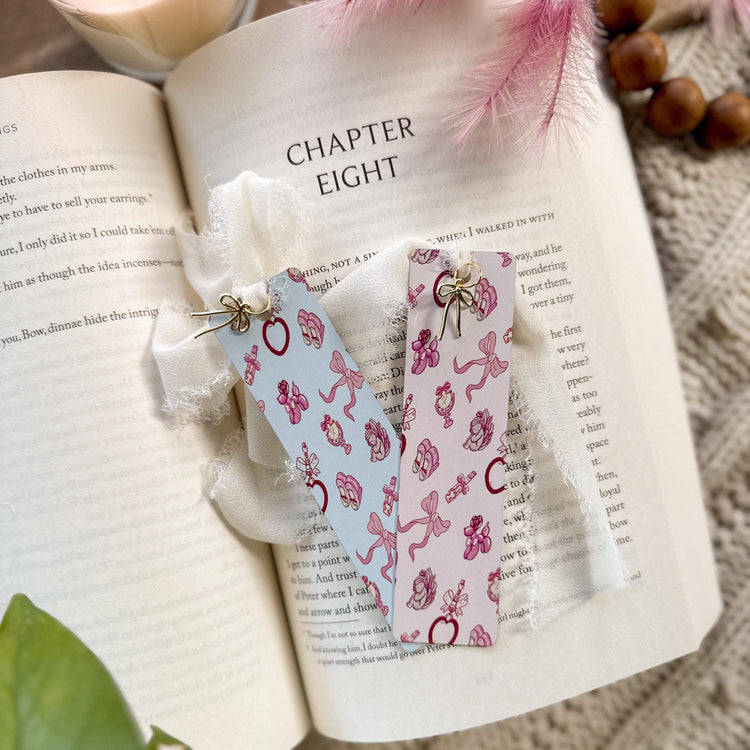 Coquette Ribbon Bookmark