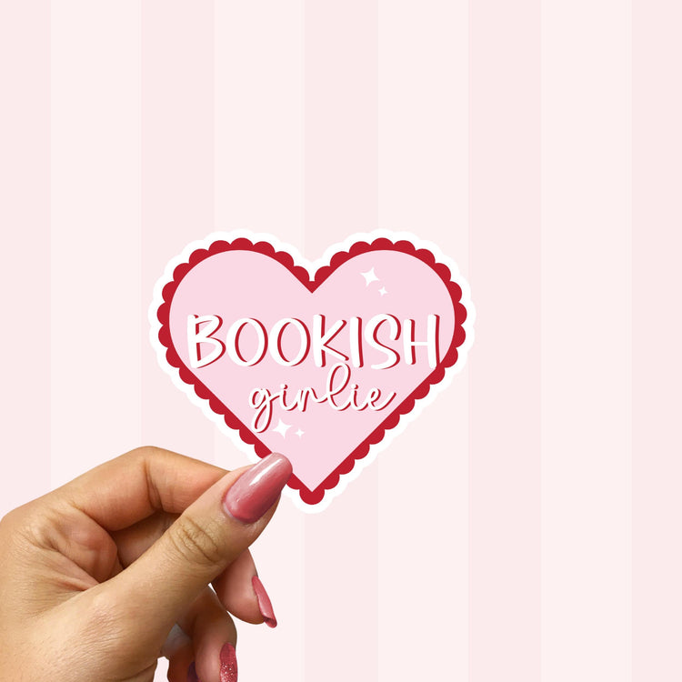 Scalloped Heart Sticker