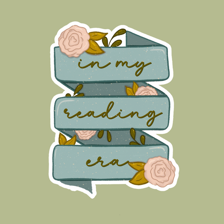In My Reading Era Sticker
