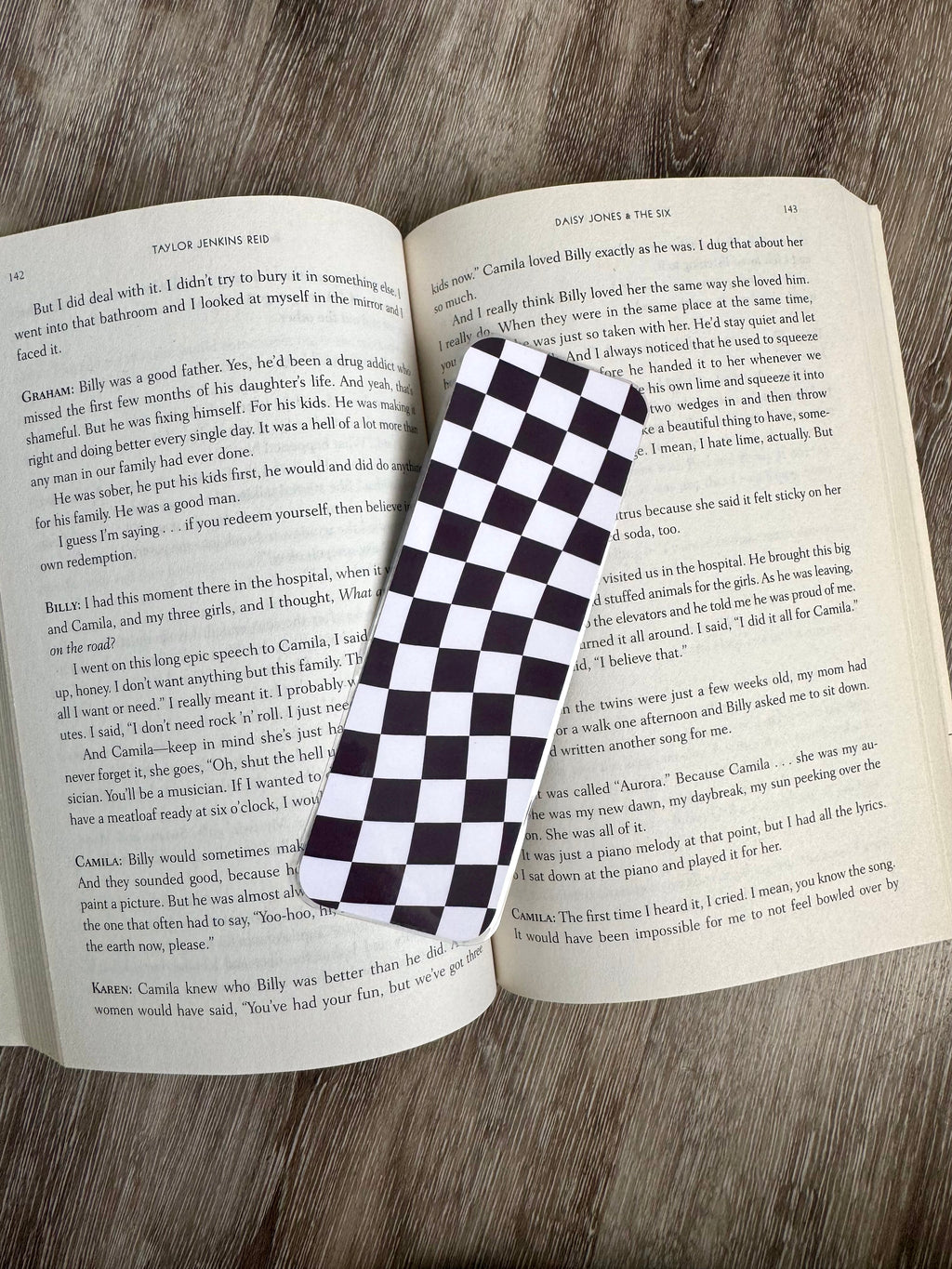Colorful Checkered Bookmarks