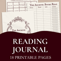 The Archive: Reading Journal Tracker | 18-Page Digital & Printable Portfolio