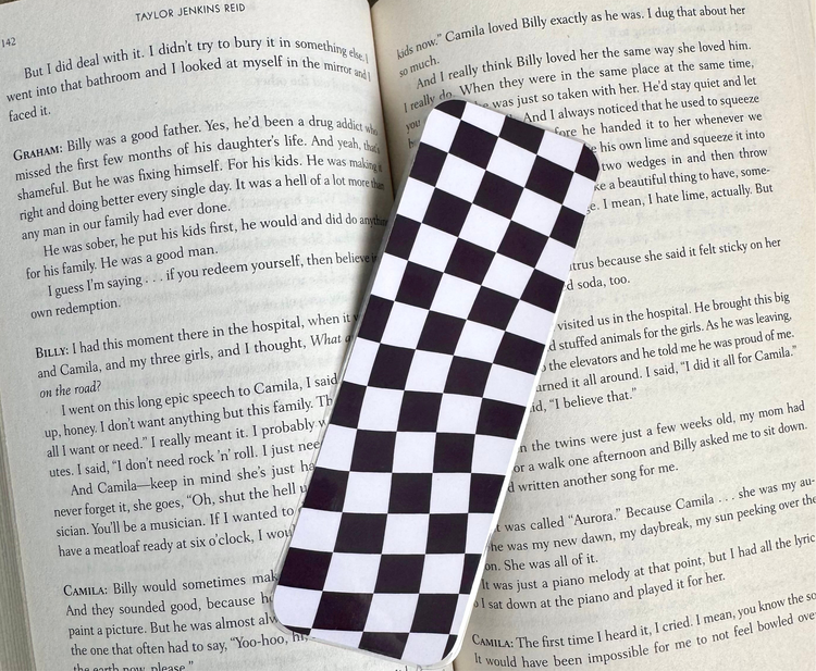 Colorful Checkered Bookmarks