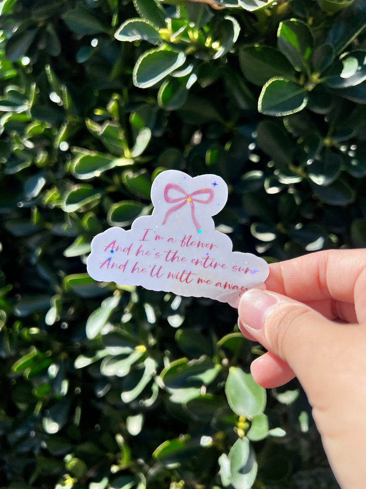I'm a Flower Sticker