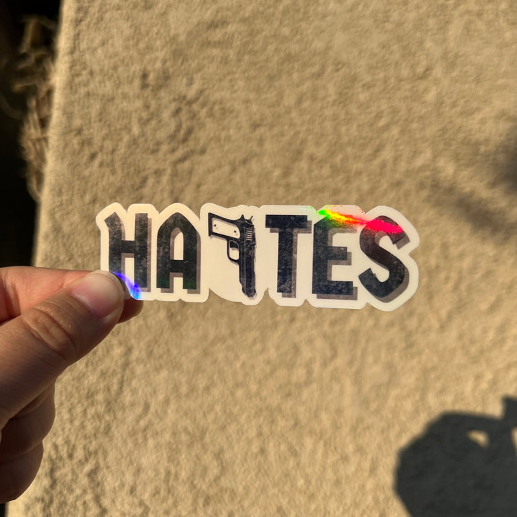 Julian Haites Bookish Sticker