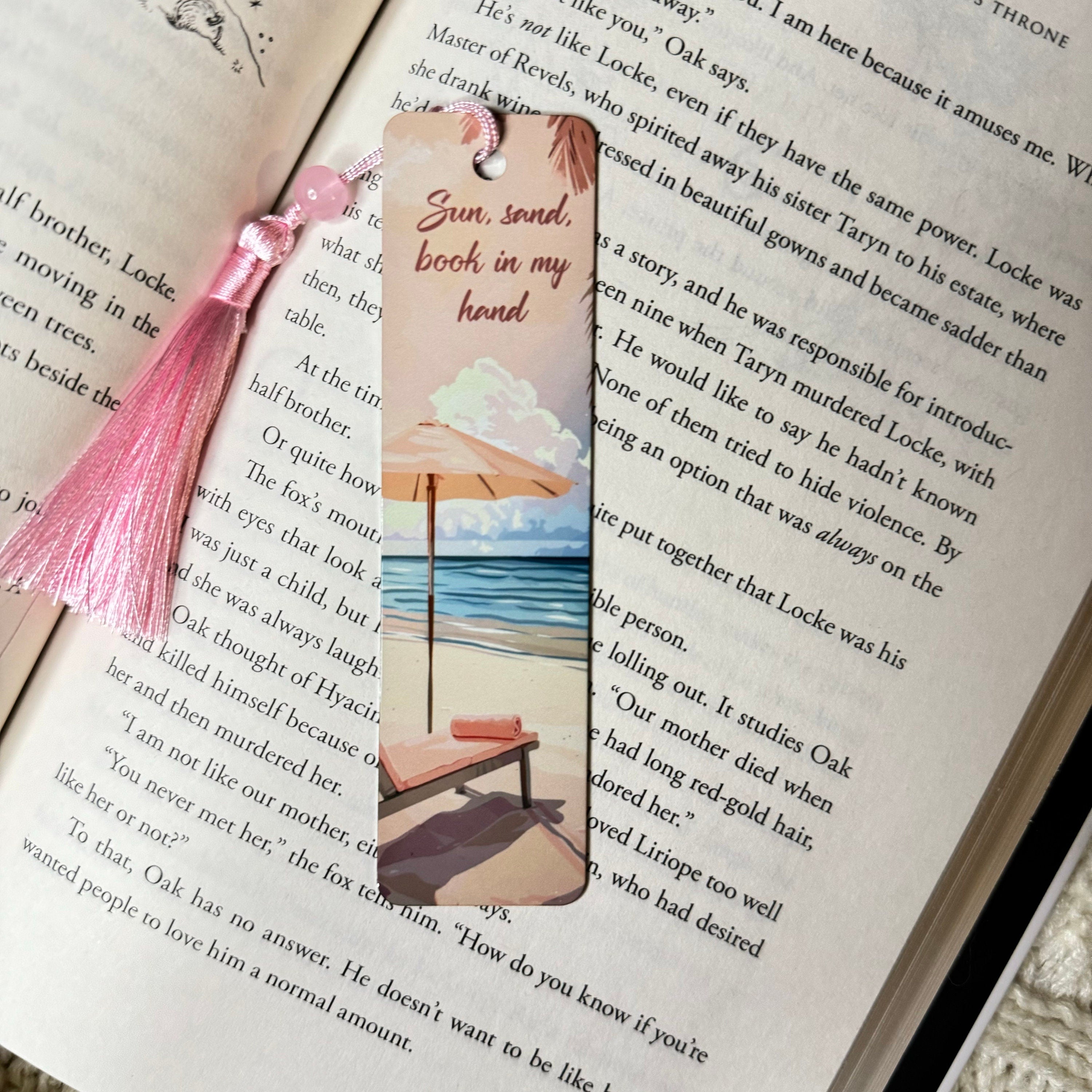 Beach Bookmark