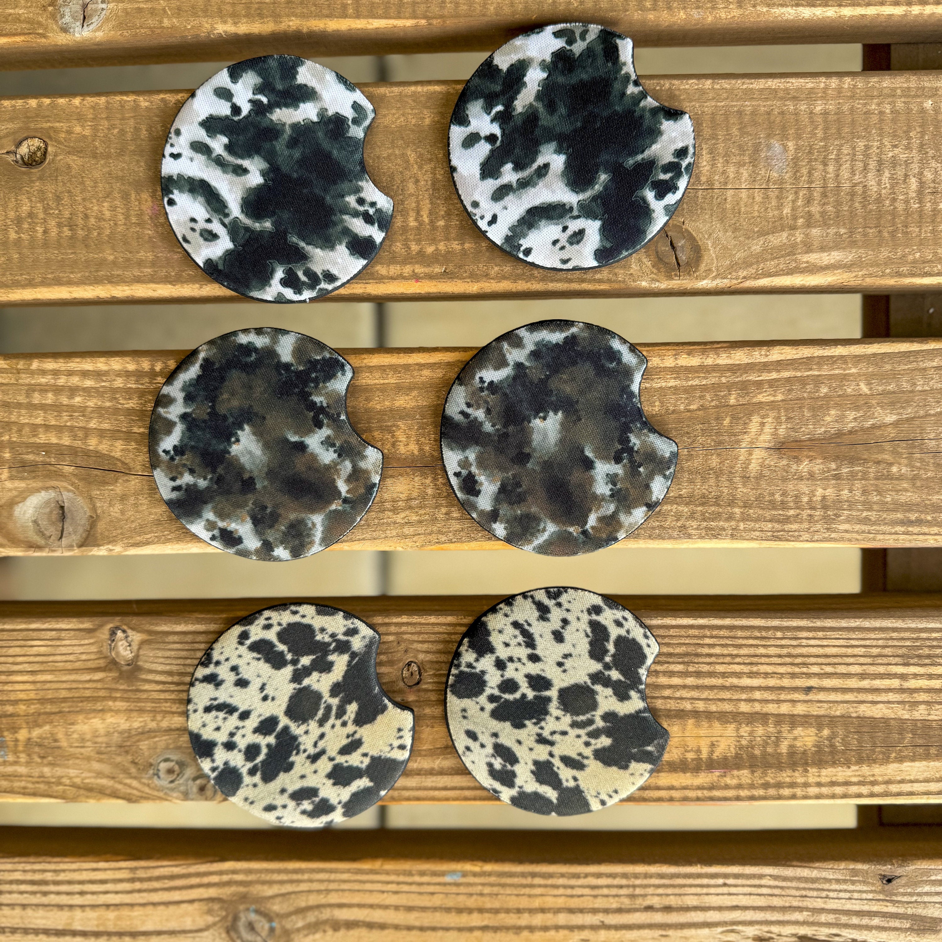 Cowgirl Car Coasters