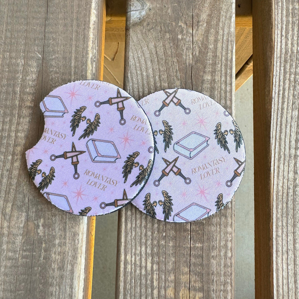 Romantasy Car Coasters