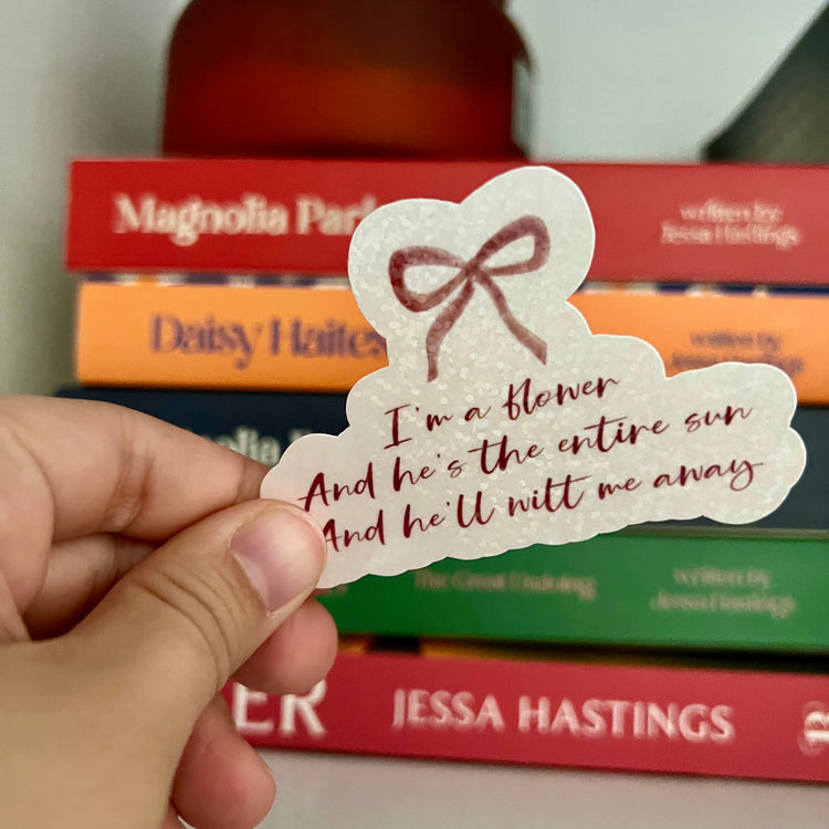 I'm a Flower Sticker