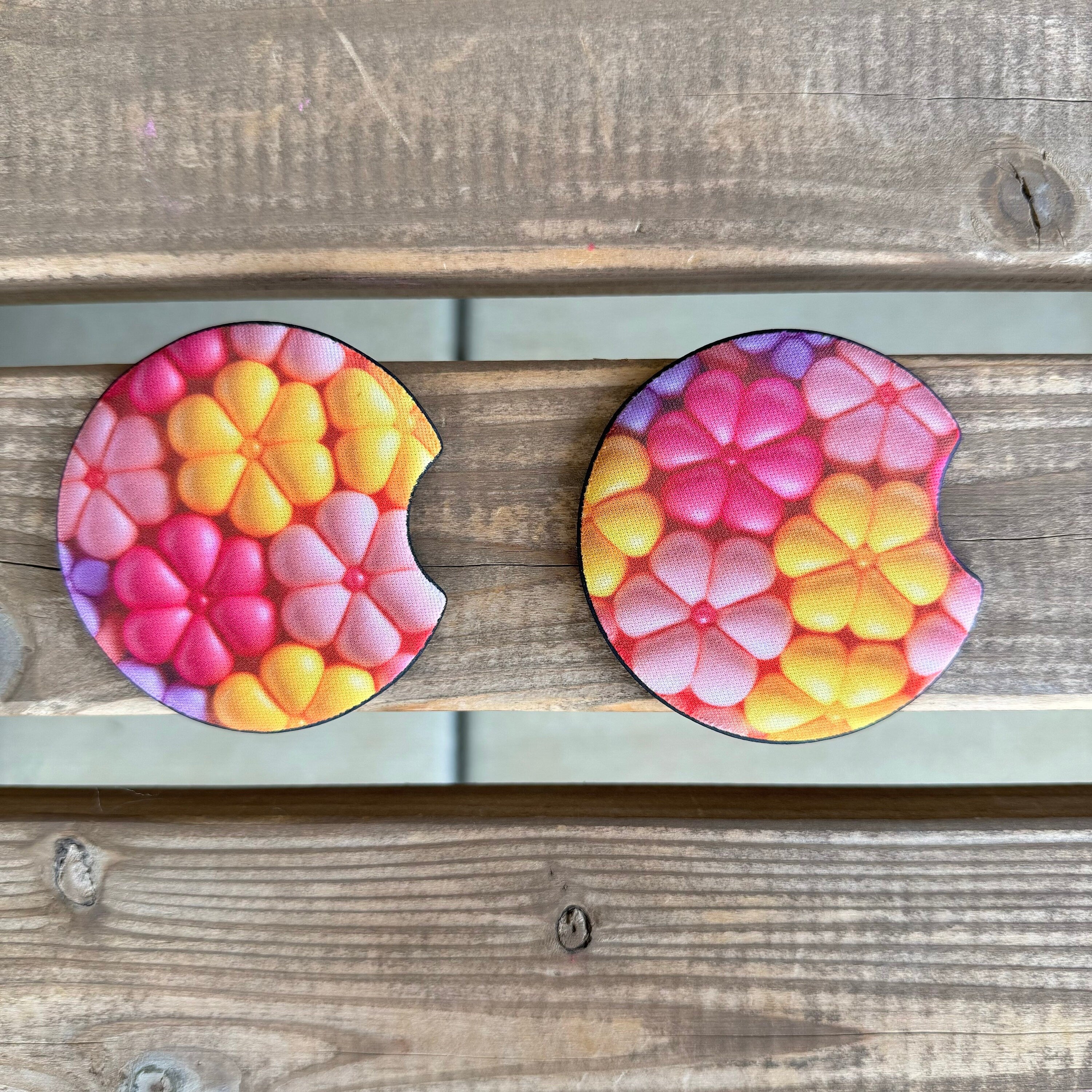 Fun Car Cup Holder Coaster Set