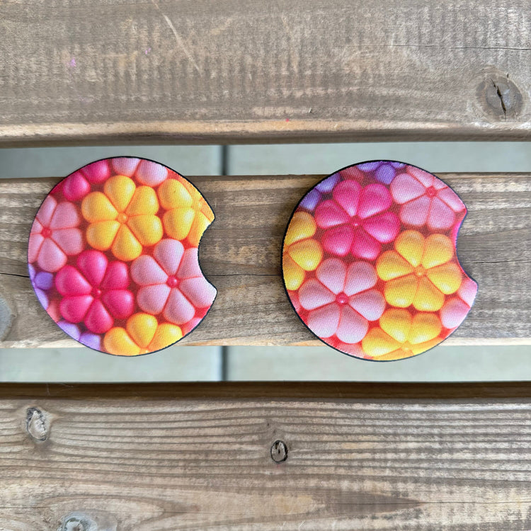 Fun Car Cup Holder Coaster Set