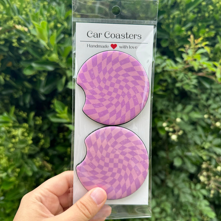 Colorful Neoprene Car Coasters