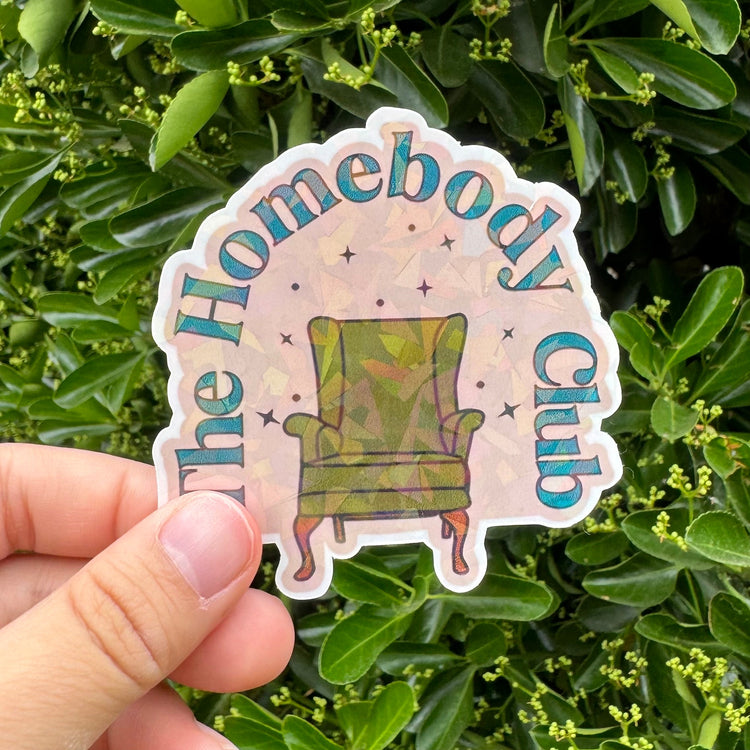 The Homebody Club Sticker