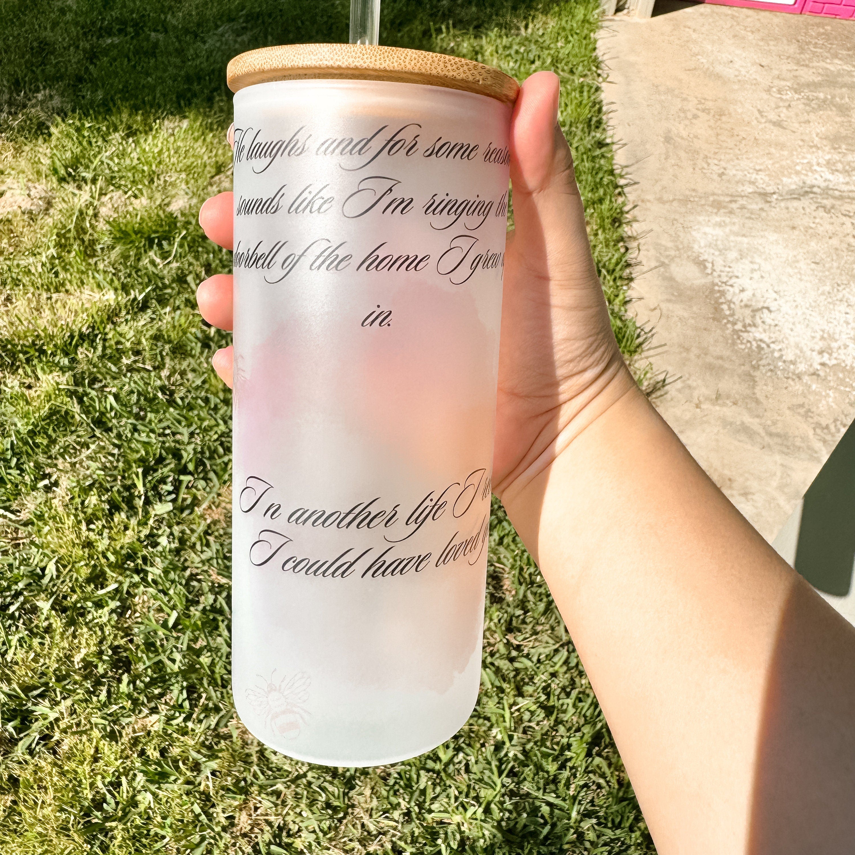 Magnolia Parks Frosted Tumbler
