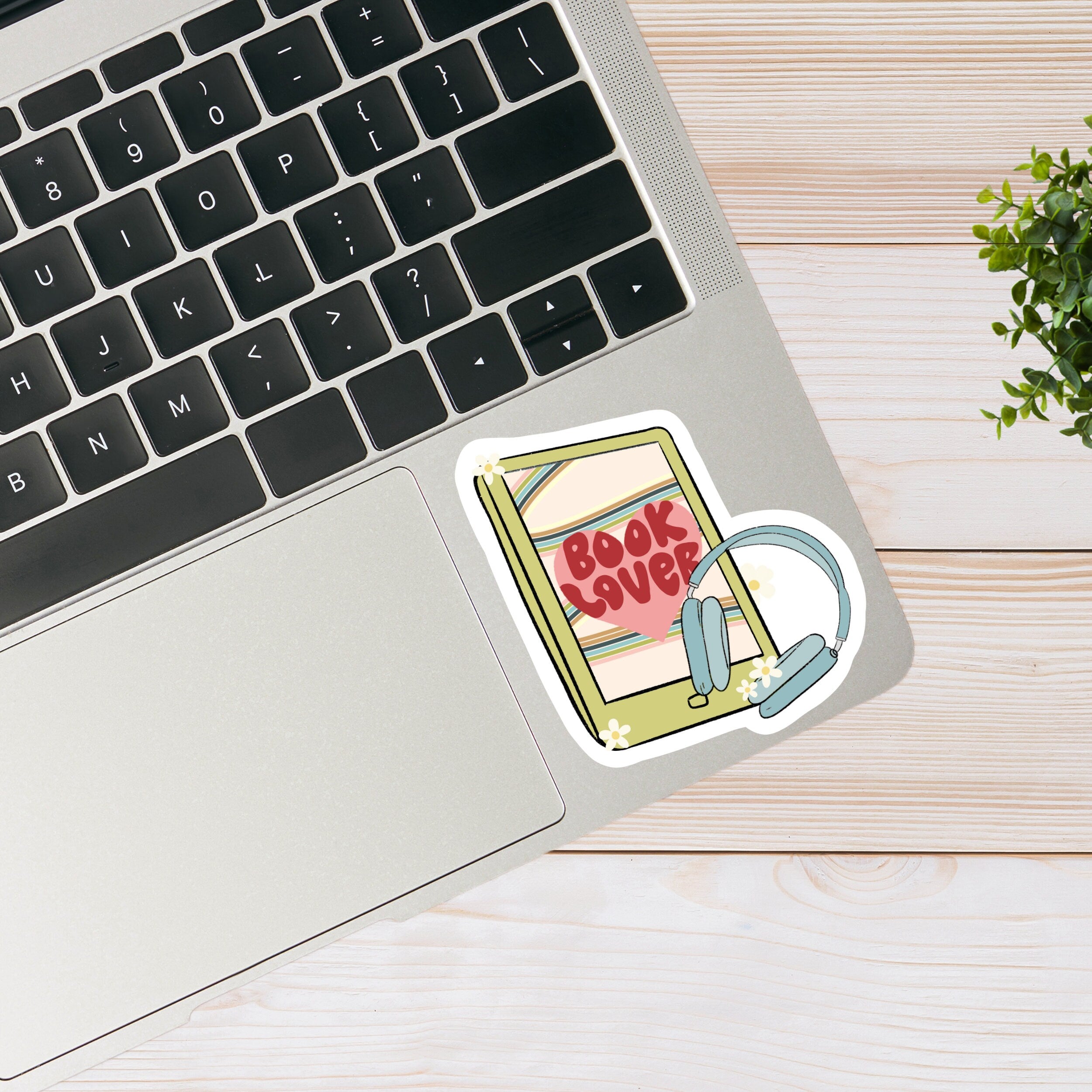 Retro Bookish Sticker