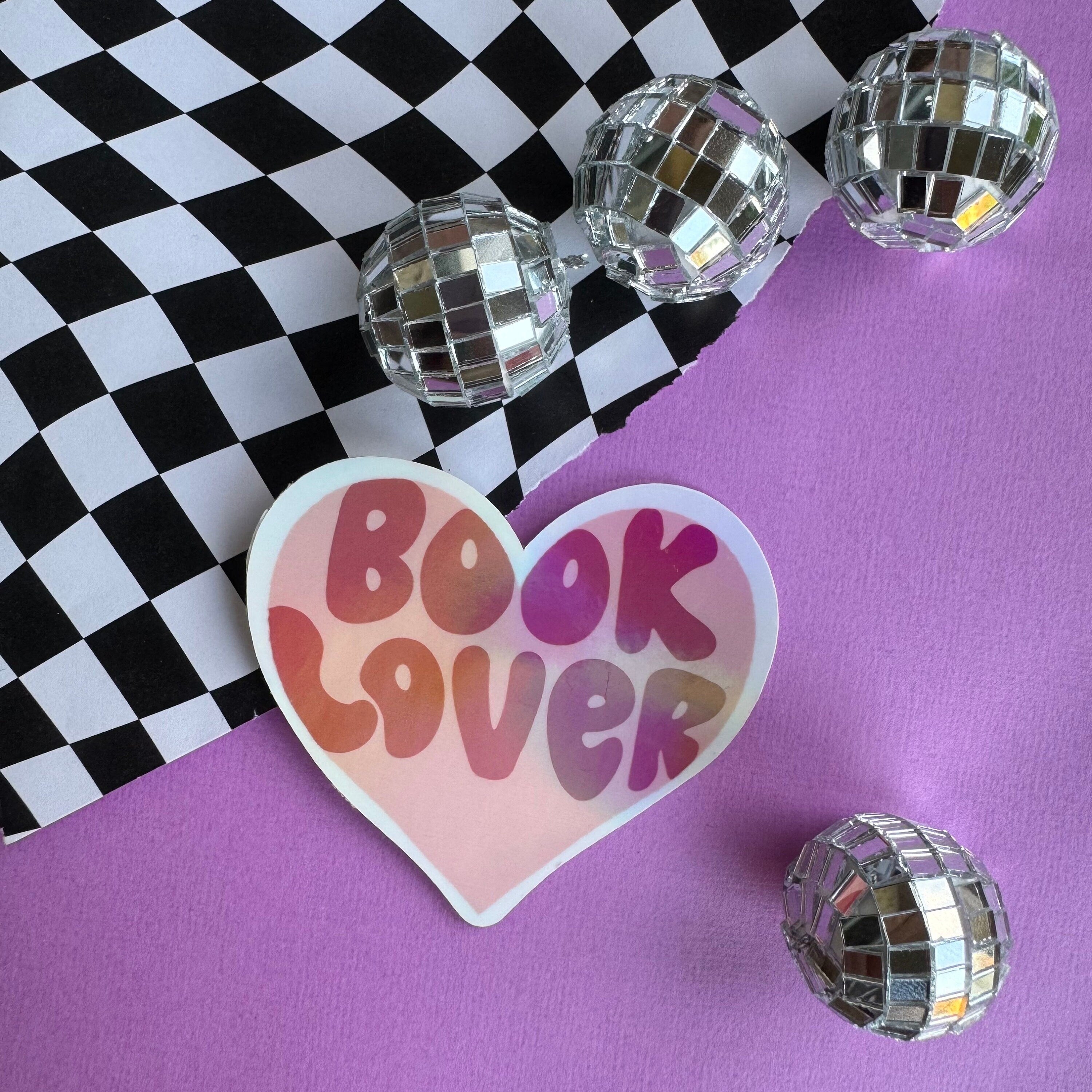 Book Lover Sticker