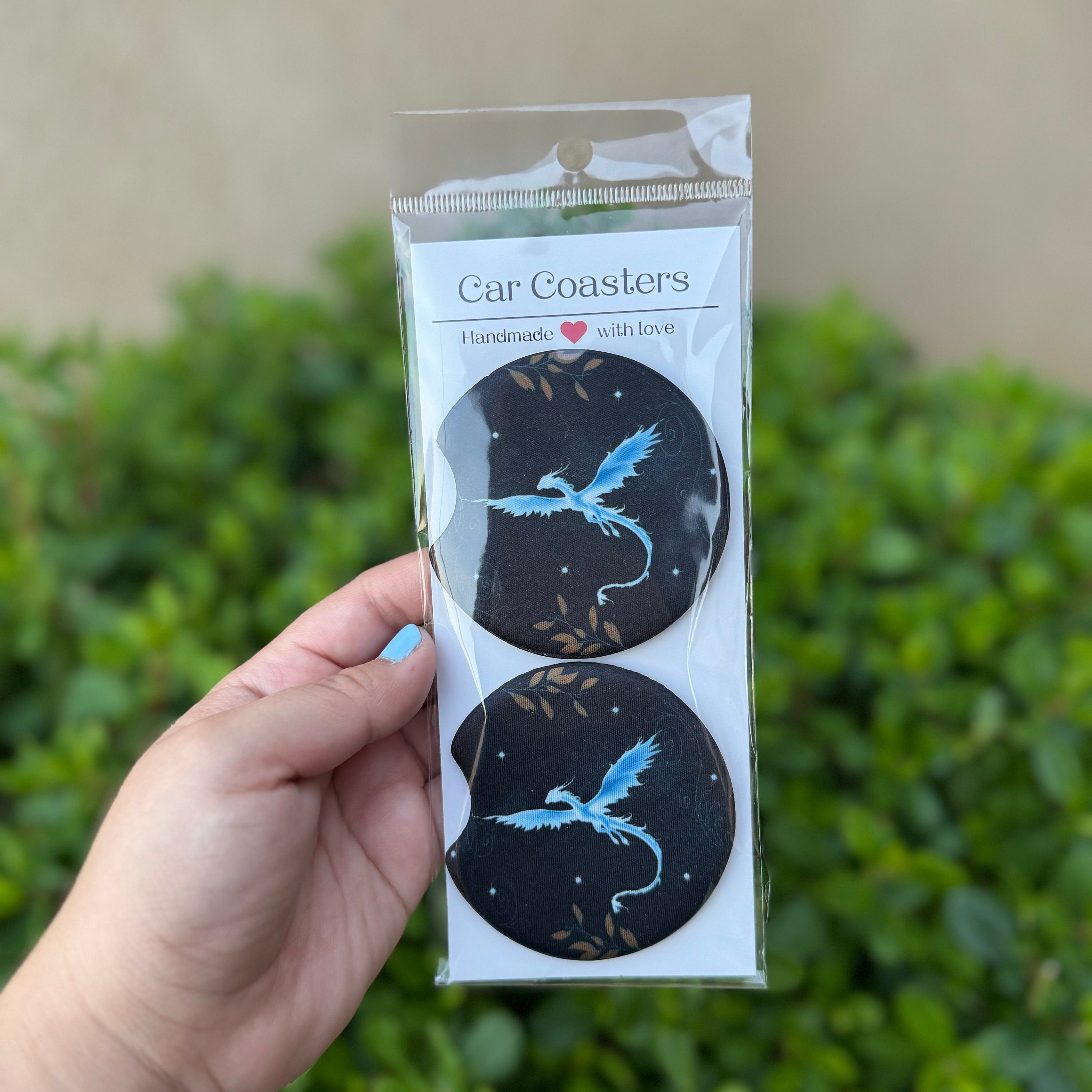 When the Moon Hatched Car Coasters