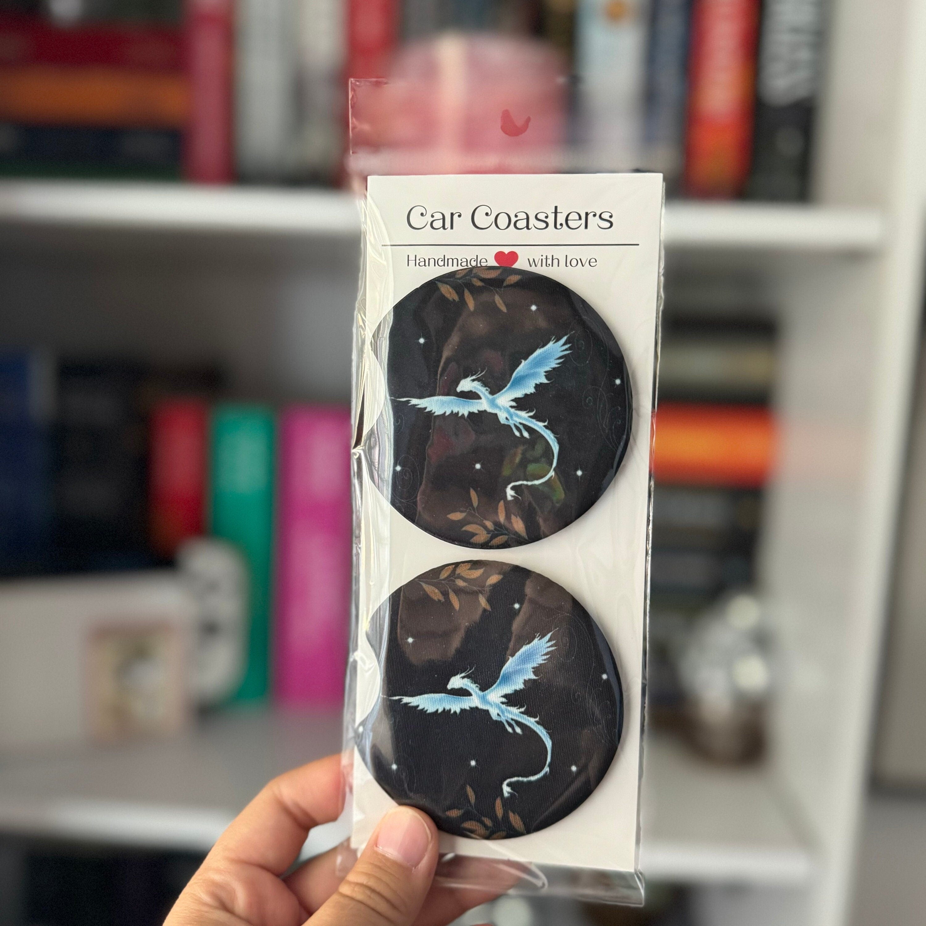 When the Moon Hatched Car Coasters