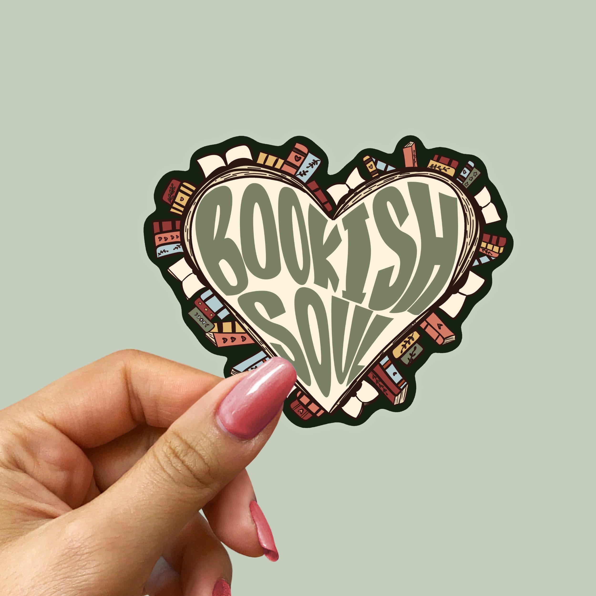 Bookish Soul Kindle Sticker