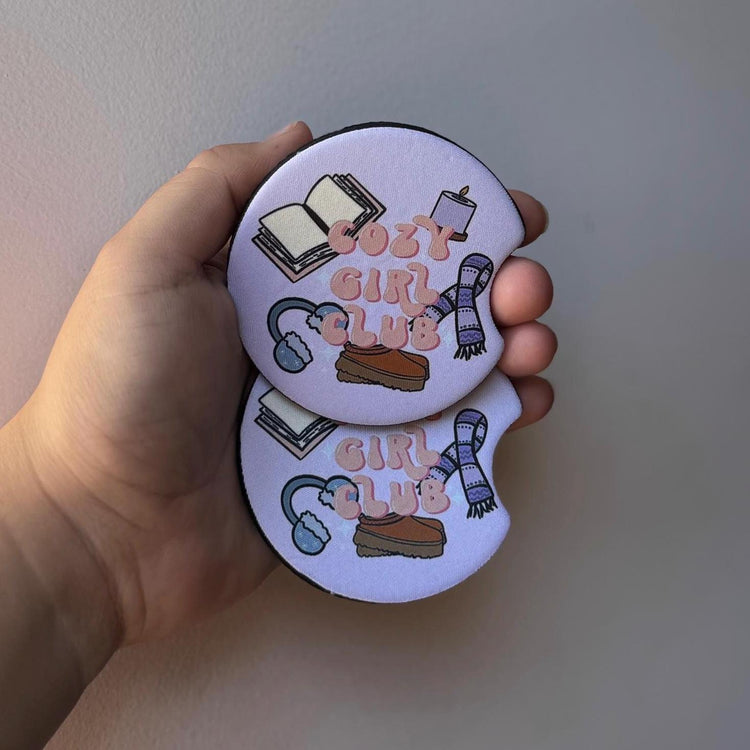 Cozy Girl Club Car Coaster