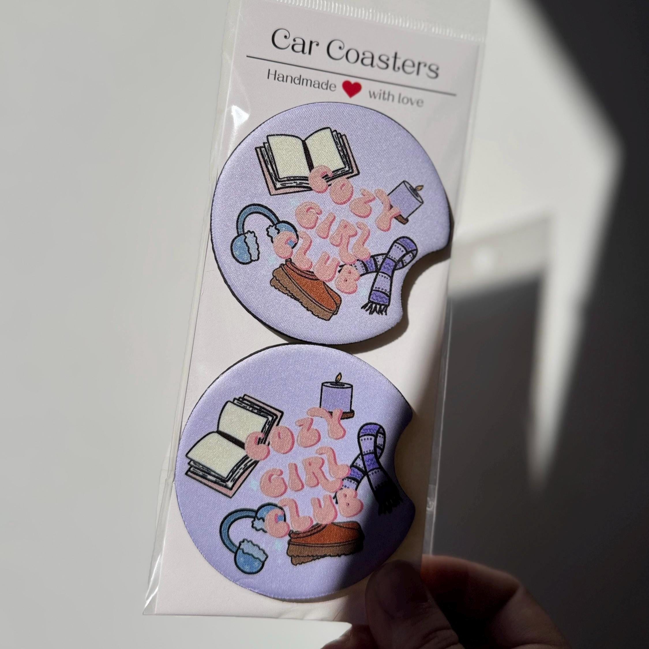Cozy Girl Club Car Coaster