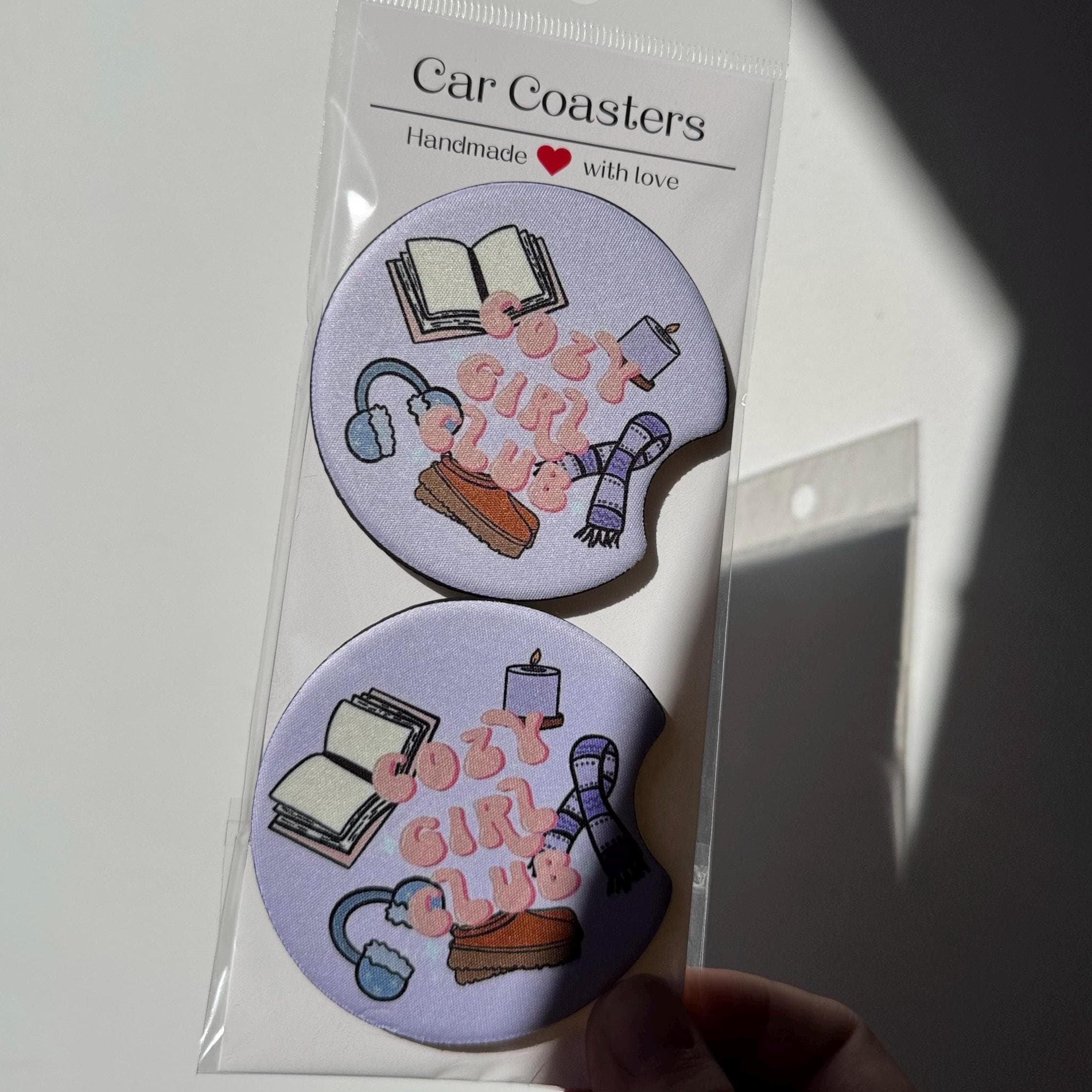 Cozy Girl Club Car Coaster