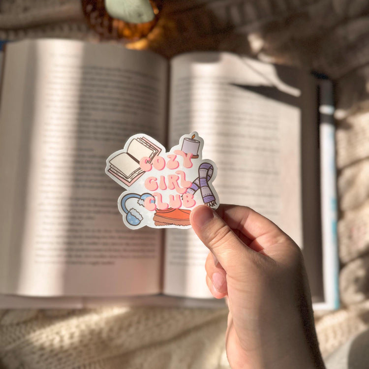 Cozy Girl Club Sticker