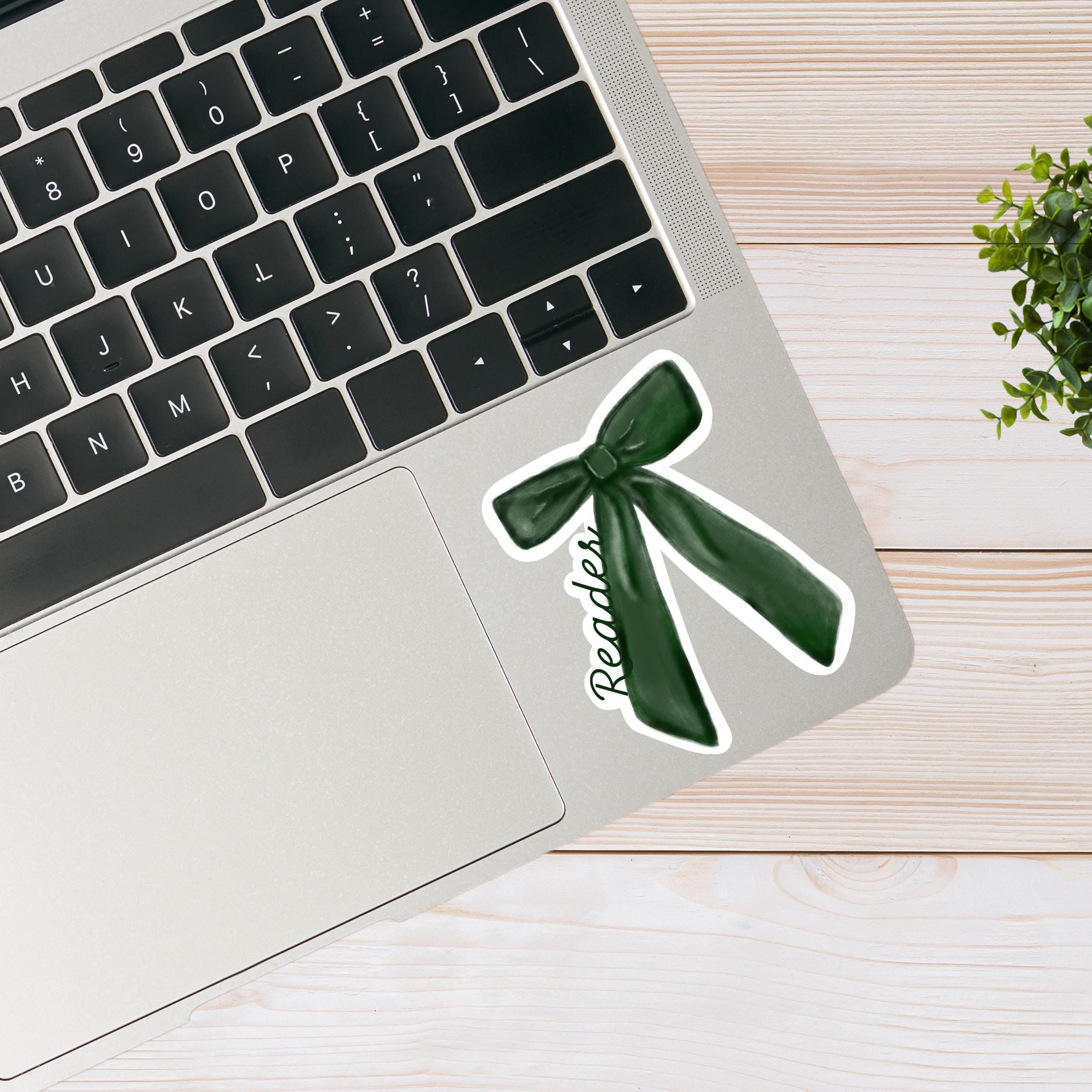 Cute Bow Reader Kindle Sticker