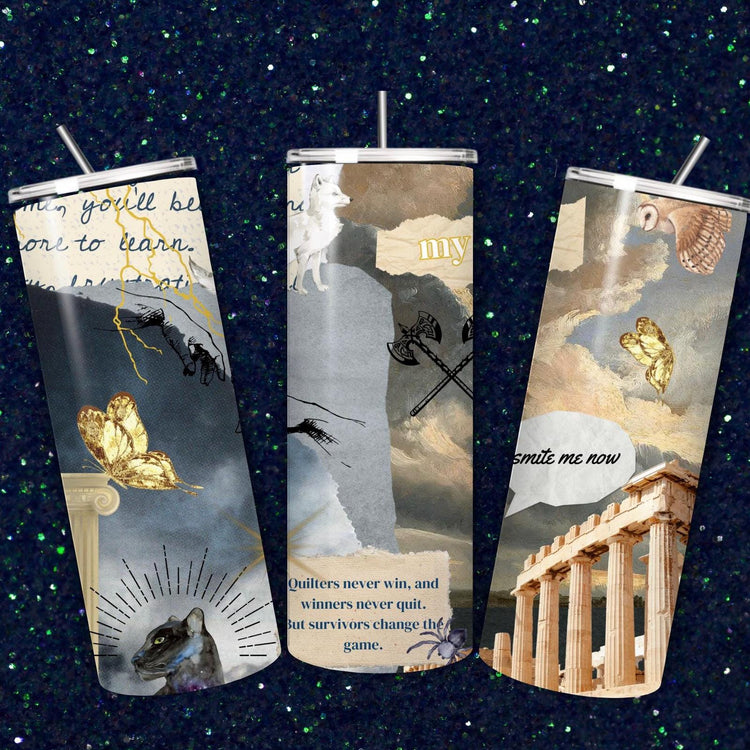 Celestial Power Play Tumbler – 20 oz Fantasy-Inspired Travel Mug